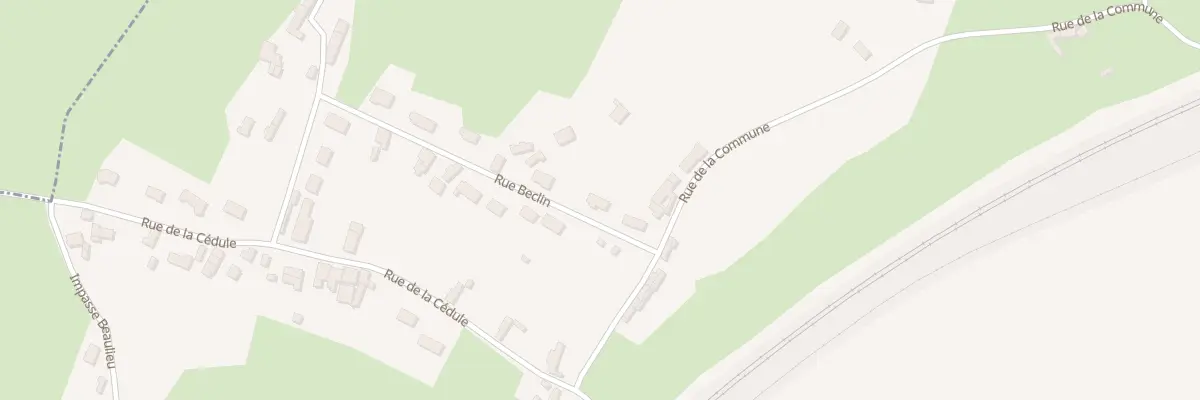 Plan du 62 Rue Beclin à Caffiers