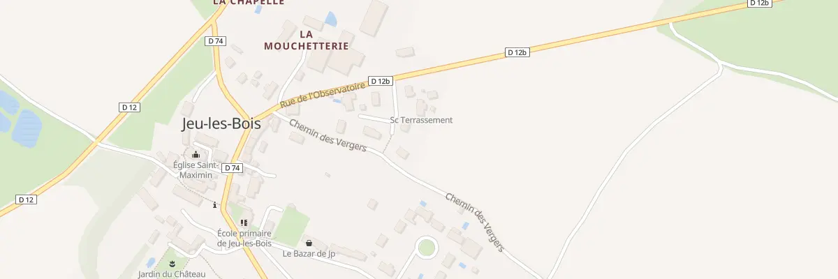 Plan du 5 Rue G Sand à Jeu-les-Bois