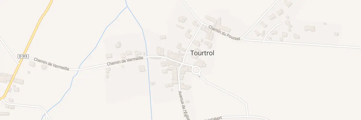 Plan du 6 Av de l’Eglise à Tourtrol