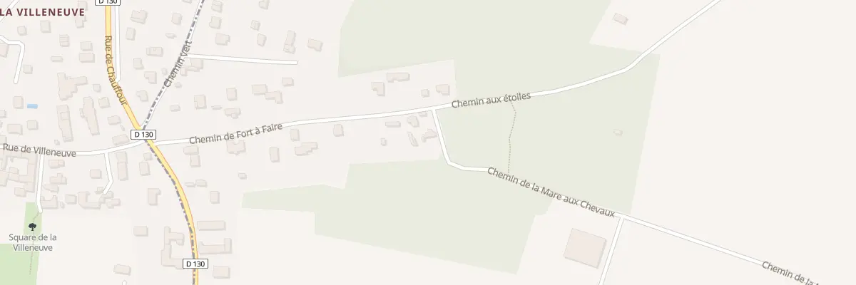 Plan du 9001 Che de la Mare aux Chevaux à Épône