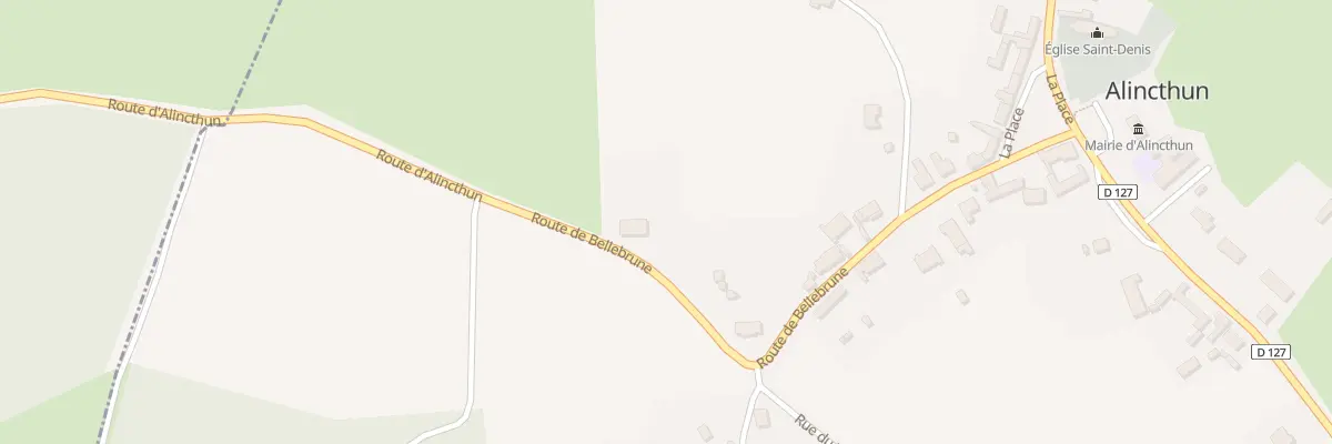 Plan du 22 Rte de Bellebrune à Alincthun