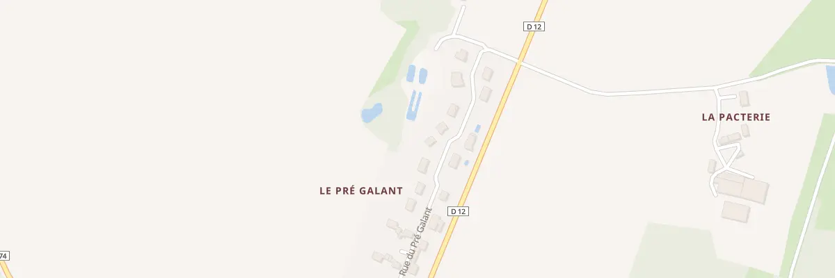 Plan du 20 Rue du Pre Galant à Jeu-les-Bois