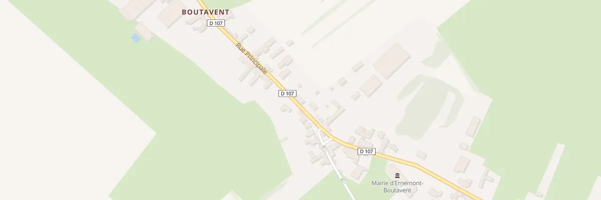 Plan du 48 Rue Principale à Ernemont-Boutavent