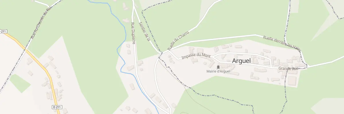 Plan du 10 Imp du Mont à Arguel