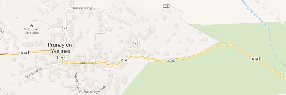 Plan du 4 Rue des Faures à Prunay-en-Yvelines