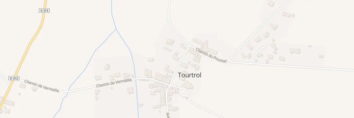 Plan du 2 Av de l’Eglise à Tourtrol