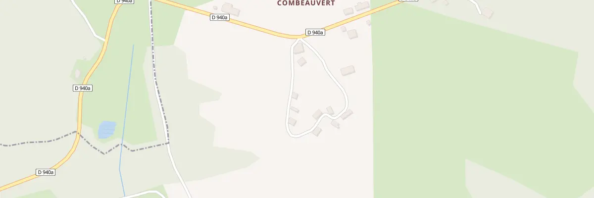 Plan du 3 Combeauvert à Thauron