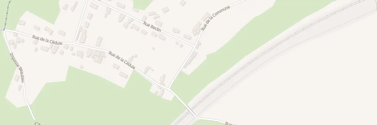 Plan du 891 Rue de la Commune à Caffiers