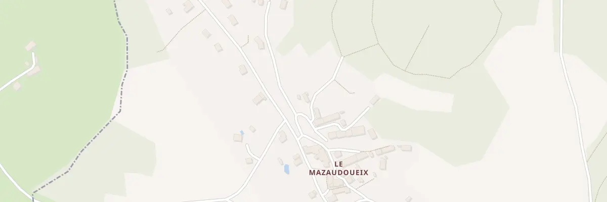 Plan du 5362 Le Mazaudoueix à Saint-Sulpice-le-Guérétois