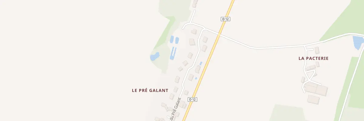 Plan du 22 Rue du Pre Galant à Jeu-les-Bois