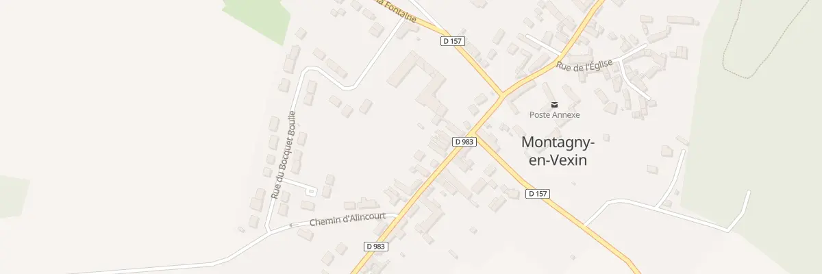 Plan du 15 Rue des Grés Valois à Montagny-en-Vexin