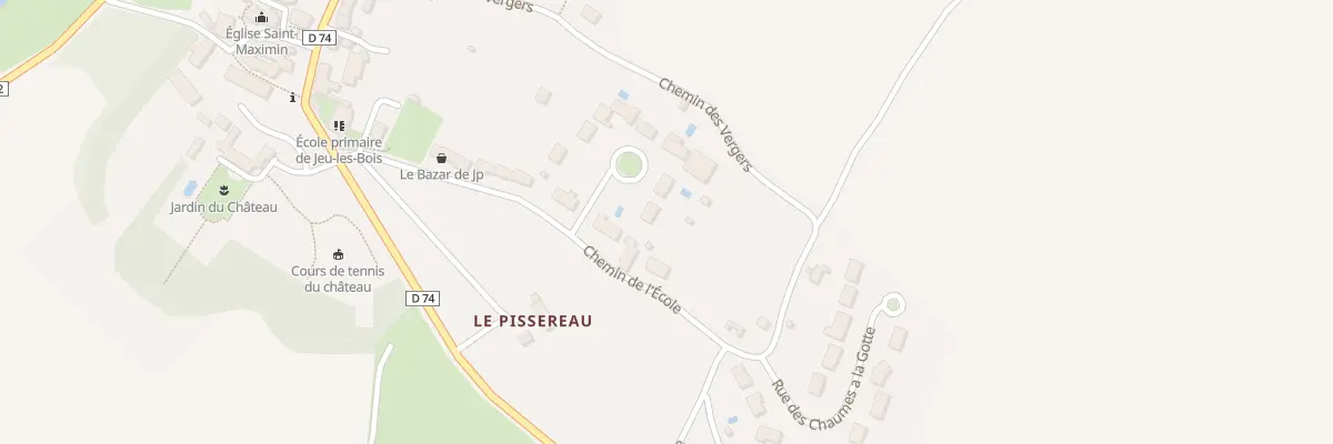Plan du 7 Pl de la Forge à Jeu-les-Bois