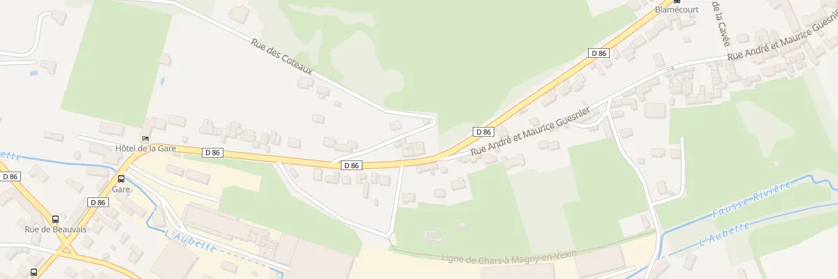 Plan du 97 Rue de Beauvais à Magny-en-Vexin