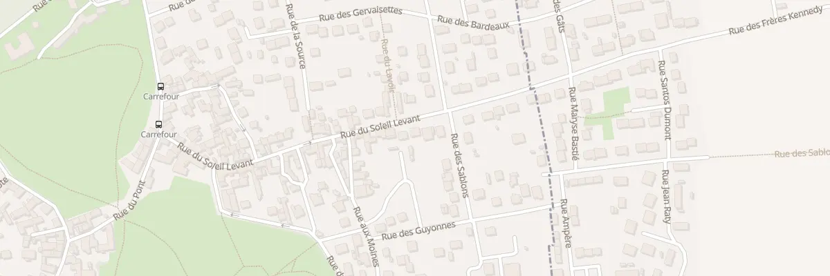 Plan du 17 Rue du soleil Levant à Issou