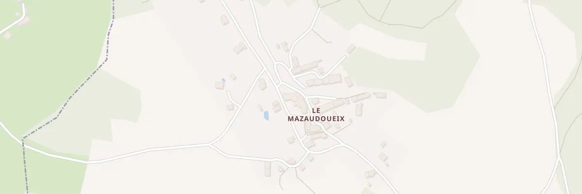 Plan du 19 Le Mazaudoueix à La Brionne