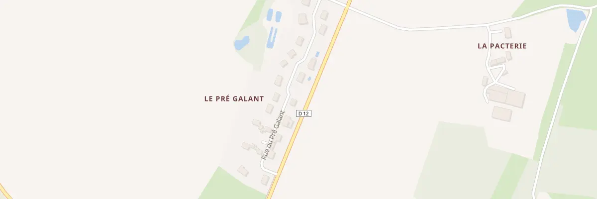 Plan du 7 Rue du Pre Galant à Jeu-les-Bois