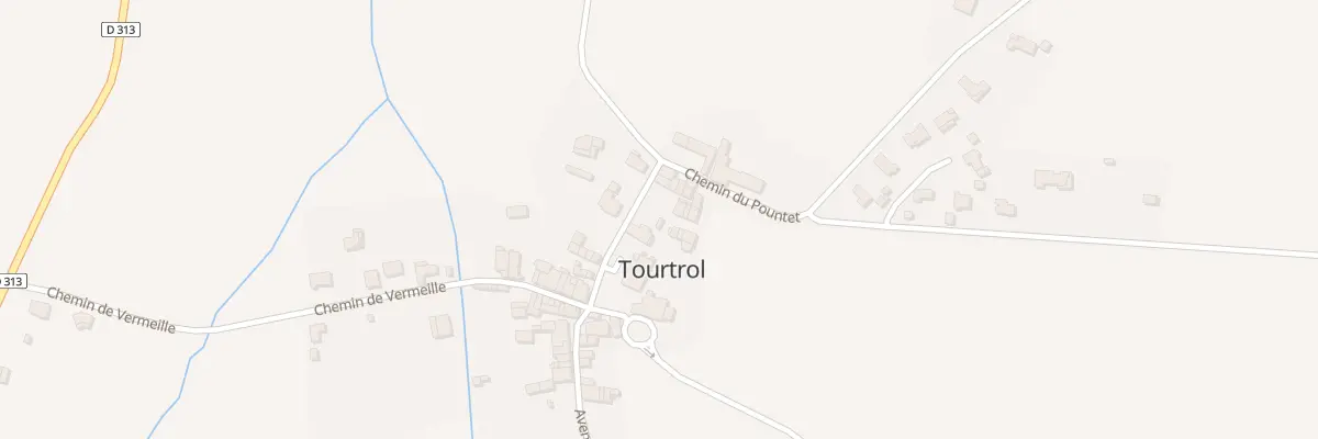 Plan du 1 Av de l’Eglise à Tourtrol
