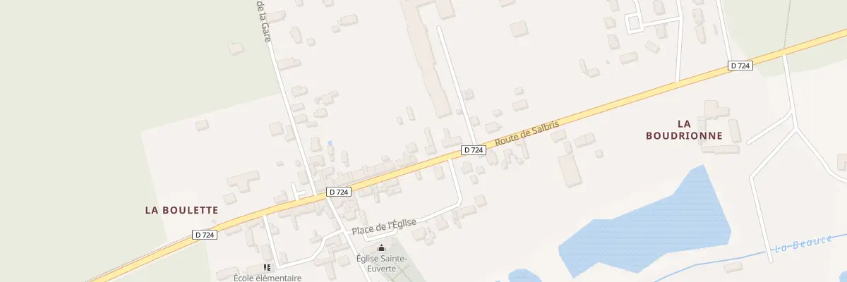 Plan du 31 Rte de Salbris à Villeherviers