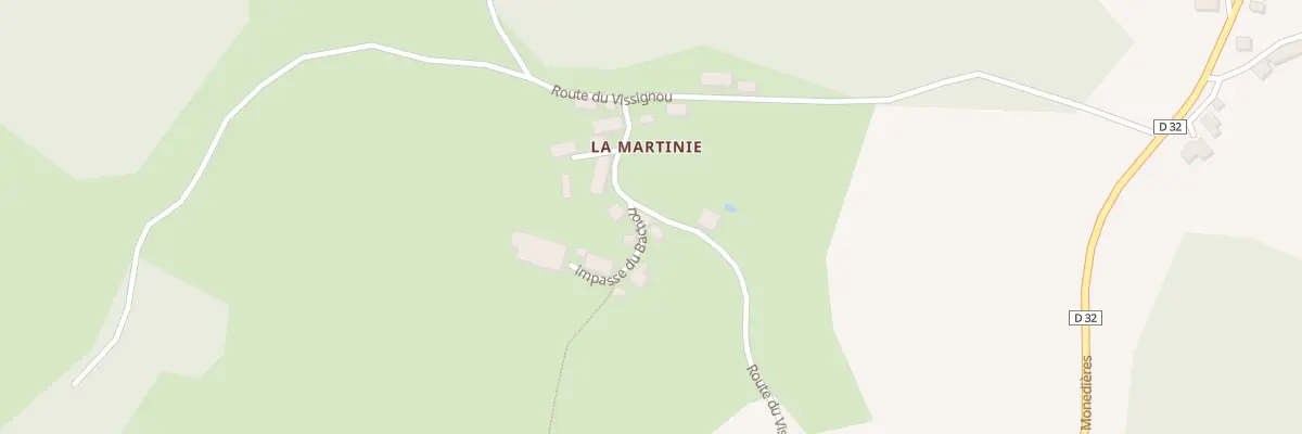 Plan du 5059 La Martinie à Orliac-de-Bar