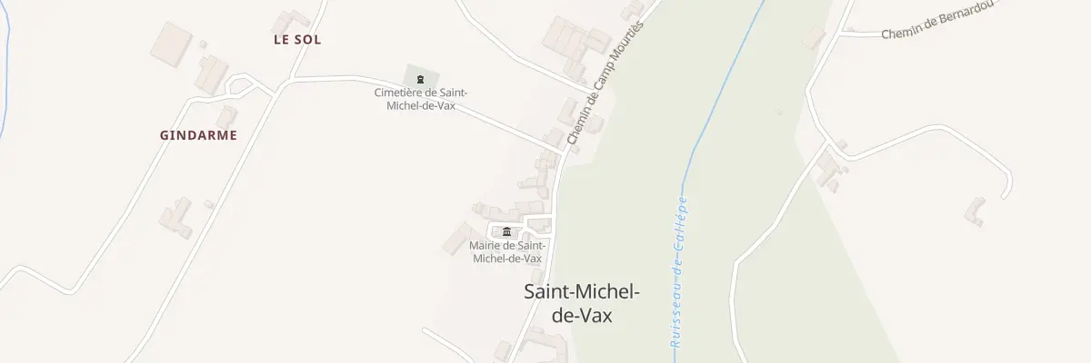 Plan du 5024 Saint Michel à Saint-Michel-de-Vax