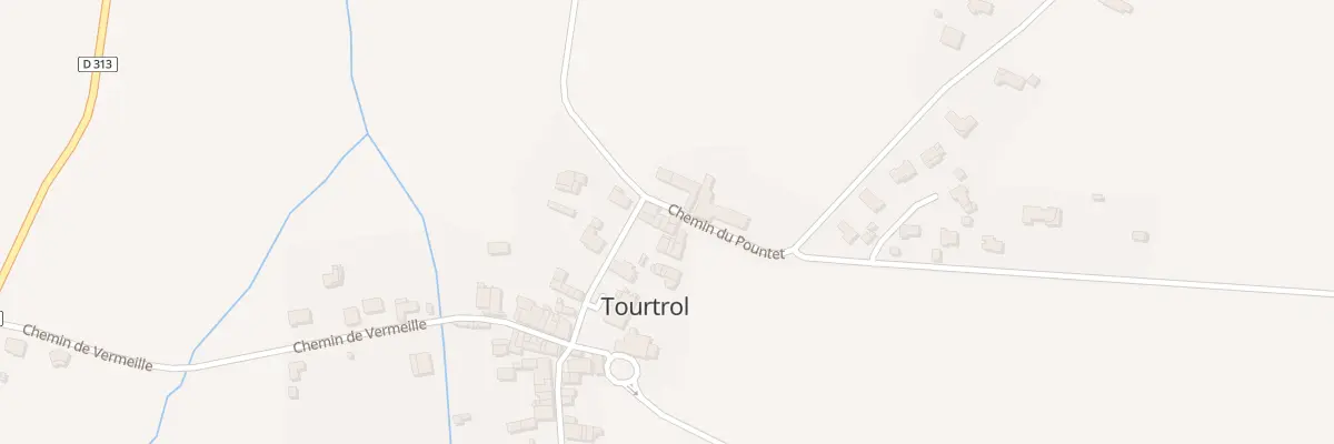 Plan du 2 Che du Pountet à Tourtrol