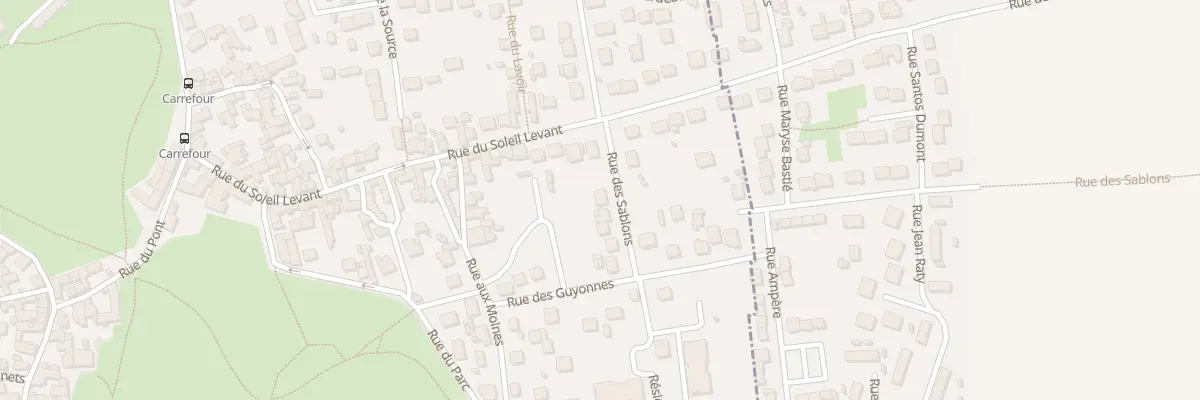 Plan du 4 Rue des Sablons à Issou