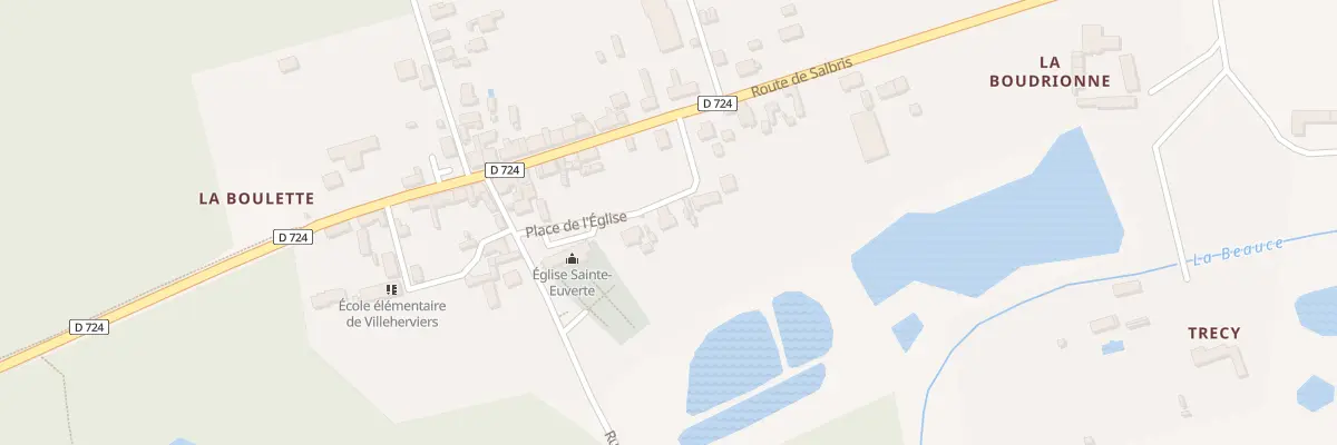 Plan du 4 Rue de l’Eglise à Villeherviers