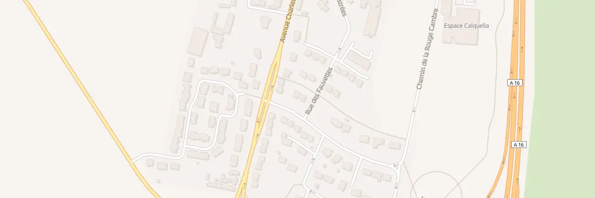 Plan du 3 Rue des Fauvettes à Coquelles