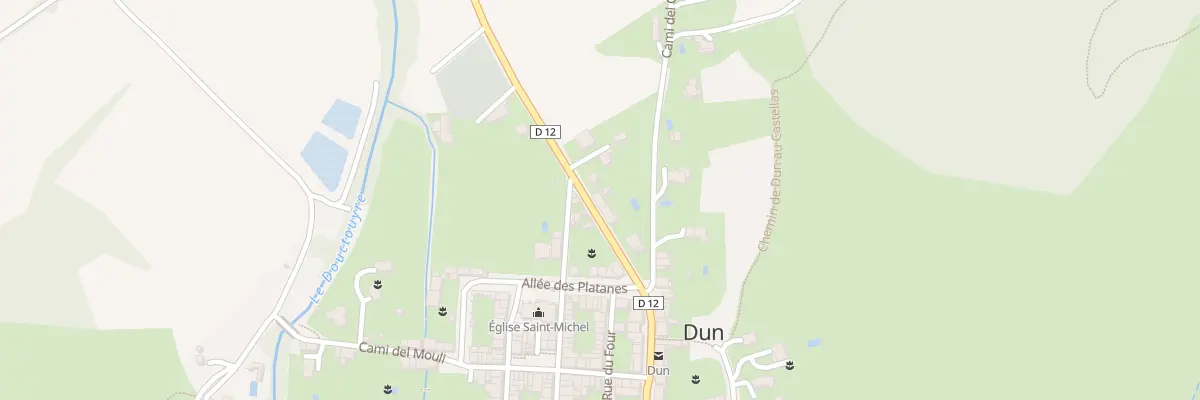 Plan du 5 Naoudis à Dun