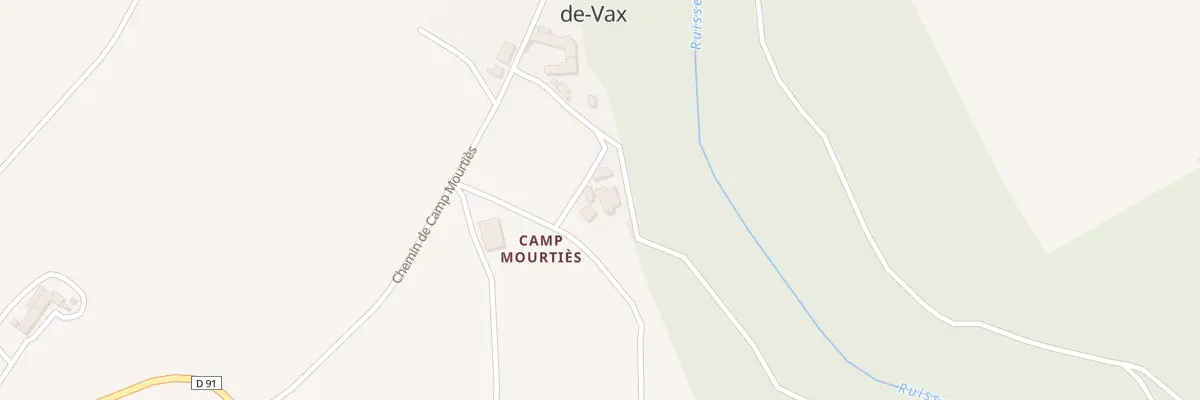 Plan du 5120 Camp Mourties à Saint-Michel-de-Vax