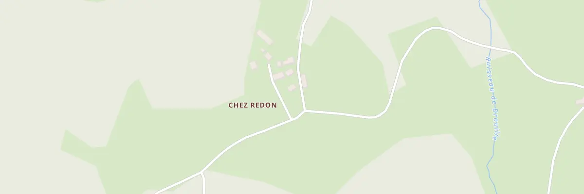 Plan du 6 Chez Redon à Saint-Éloi