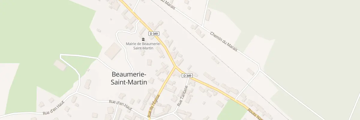 Plan du 63 Rte Nationale à Beaumerie-Saint-Martin