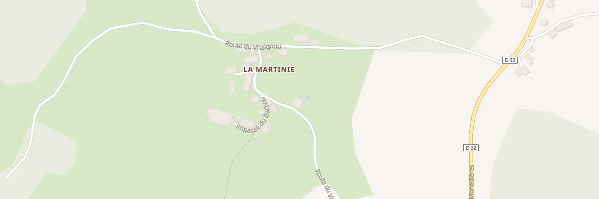 Plan du 5143 La Martinie à Orliac-de-Bar