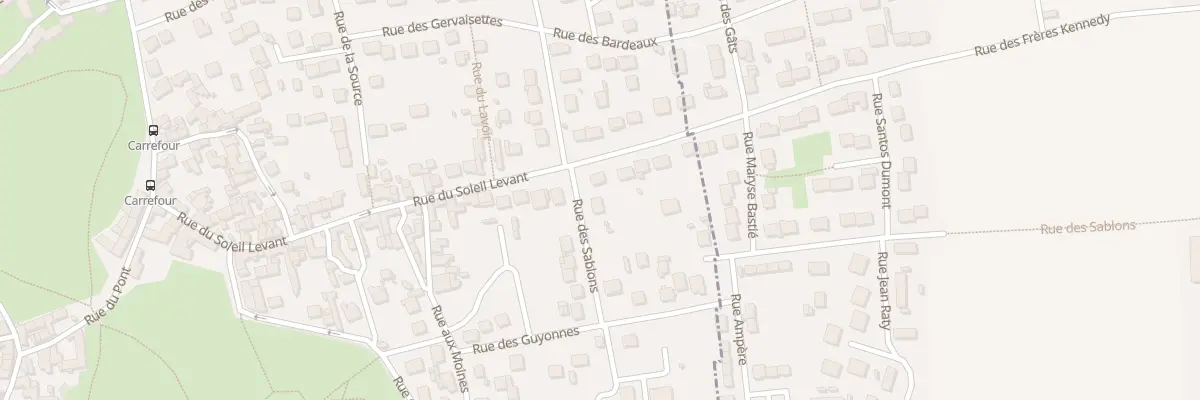 Plan du 9 Rue du soleil Levant à Issou