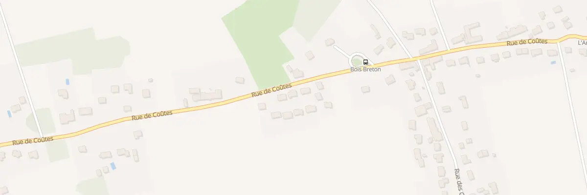 Plan du 173B Rue de Coûtes à Ingré