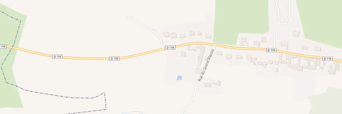 Plan du 5001 Rue du Val d’Authie à Maintenay