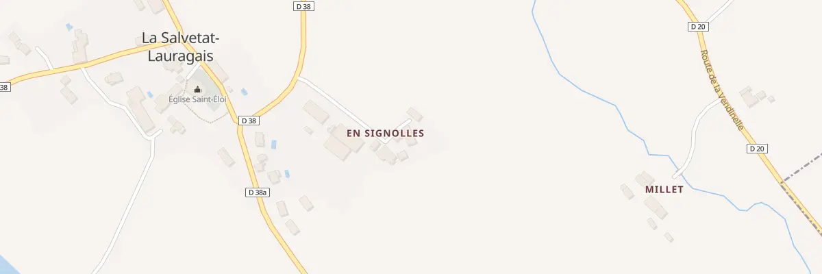 Plan du 144 Imp d’en Signolles à La Salvetat-Lauragais