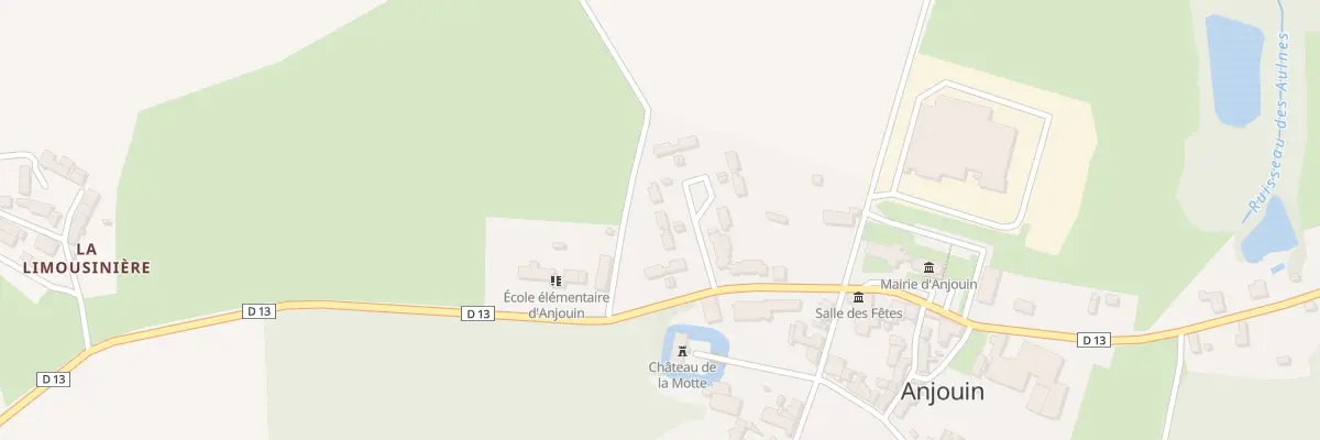 Plan du 6 Imp de la Chartrerie à Anjouin