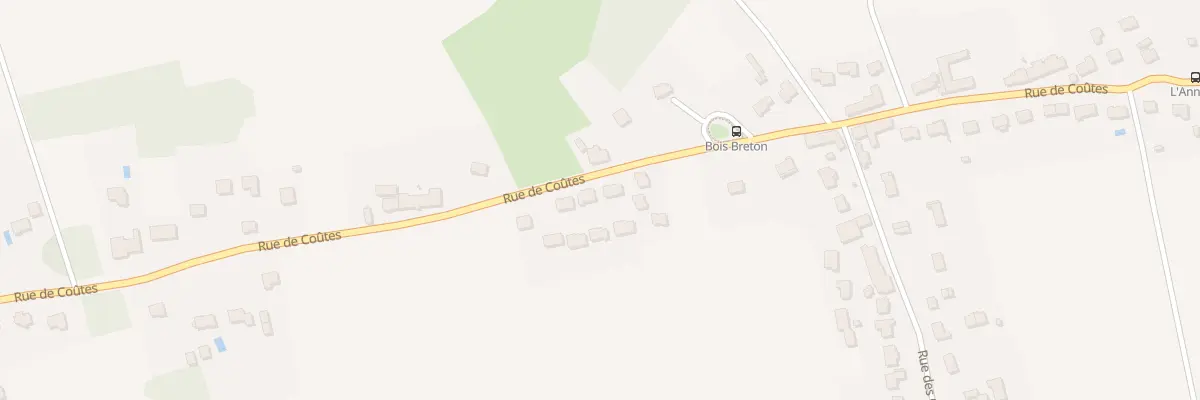 Plan du 173A Rue de Coûtes à Ingré