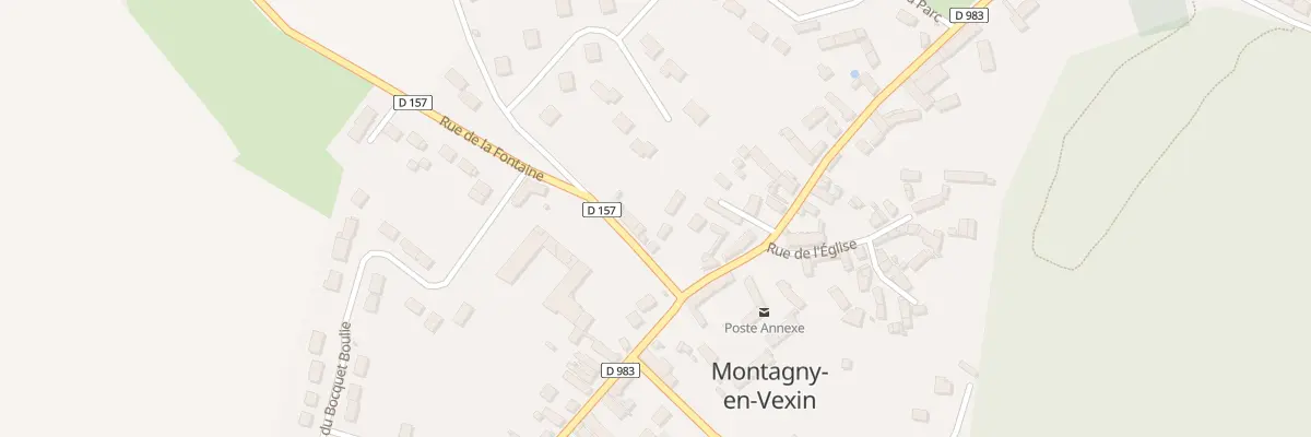 Plan du 3 Rue de la Fontaine à Montagny-en-Vexin