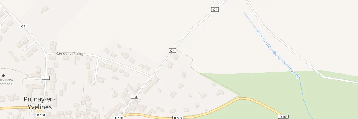 Plan du 14 Rue des Faures à Prunay-en-Yvelines
