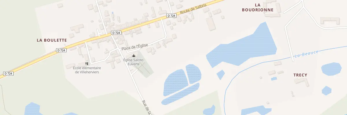 Plan du 6 Rue de l’Eglise à Villeherviers