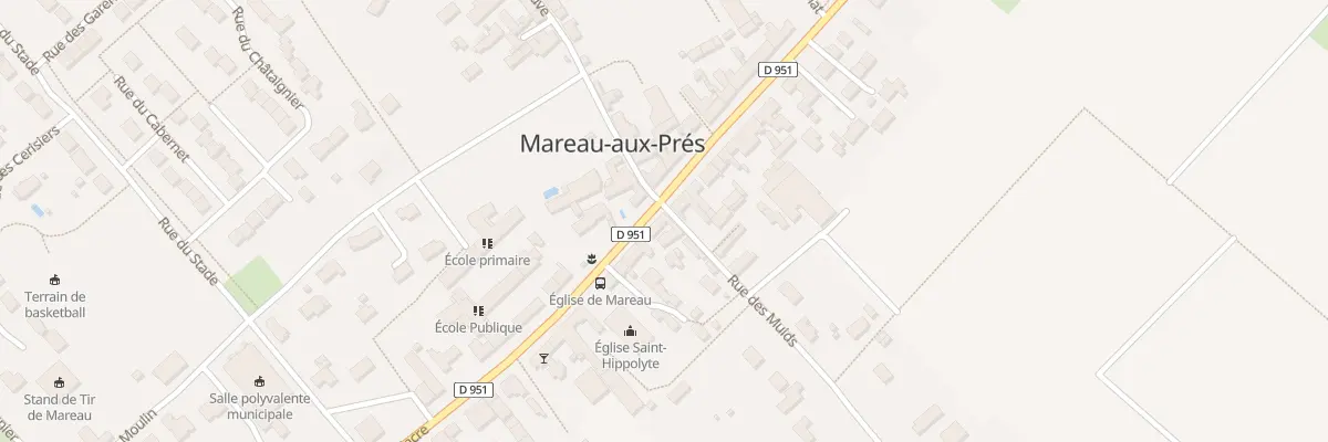 Plan du 490 Rue St Fiacre à Mareau-aux-Prés