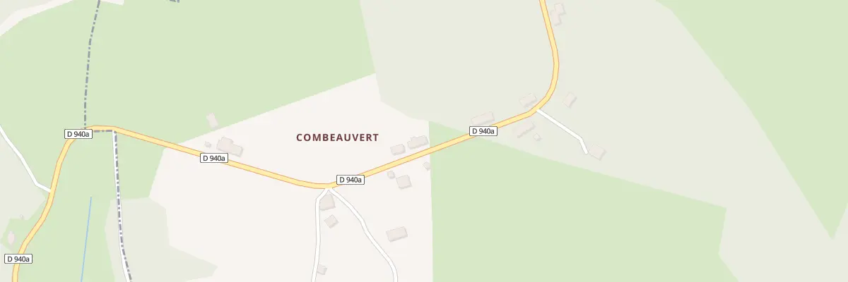Plan du 13 Combeauvert à Thauron