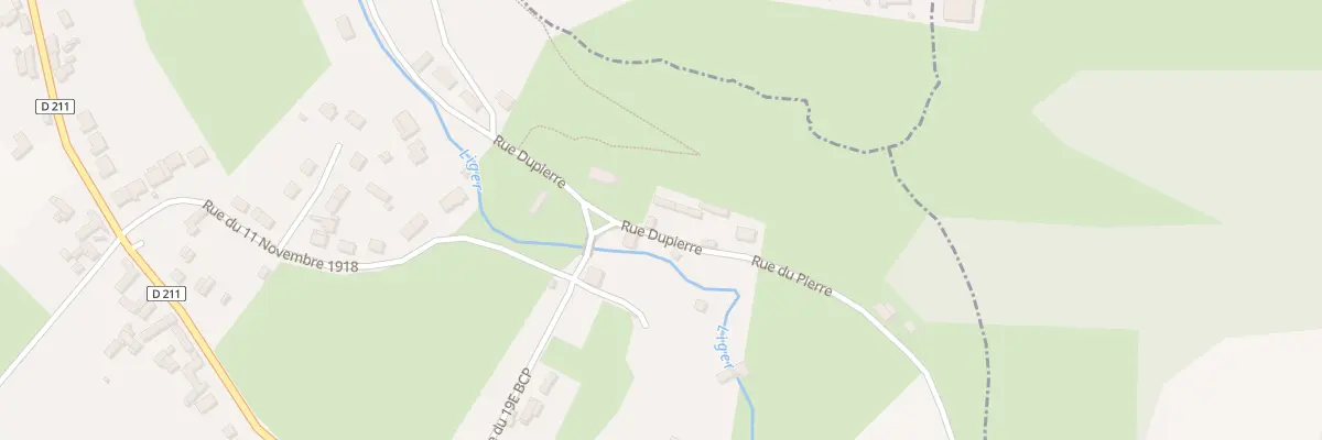 Plan du 10 Rue Dupierre au Quesne