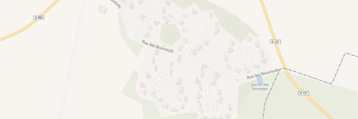 Plan du 1 All des Mesanges à Montagny-en-Vexin