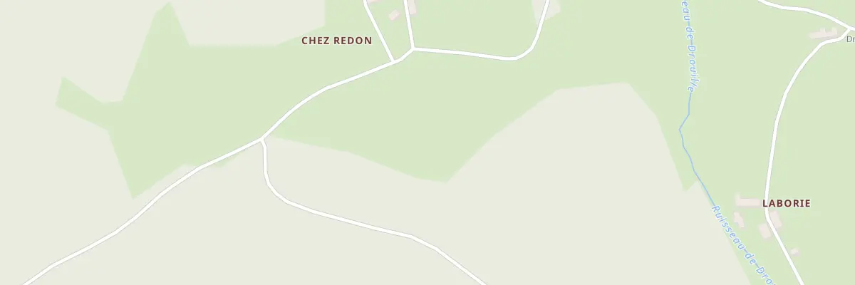Plan du 7 Chez Redon à Saint-Éloi