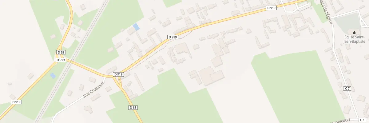 Plan du 25 Rue de Normandie à Romescamps