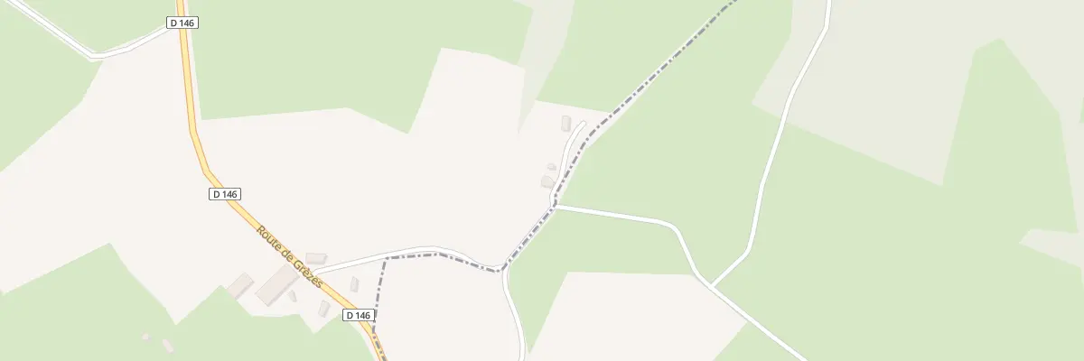 Plan du 5017 Combe de la Cajarque à Grèzes