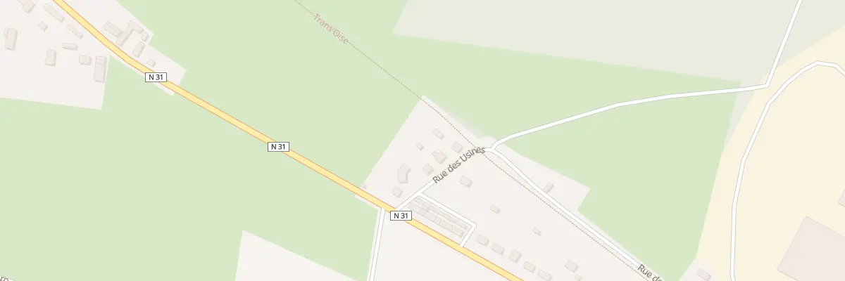 Plan du 1T Rue des Usines à Saint-Germer-de-Fly